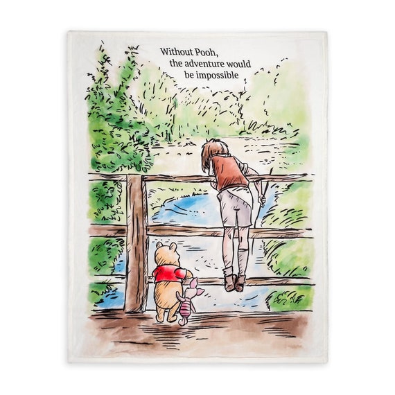 Winnie the pooh blanket adult sale