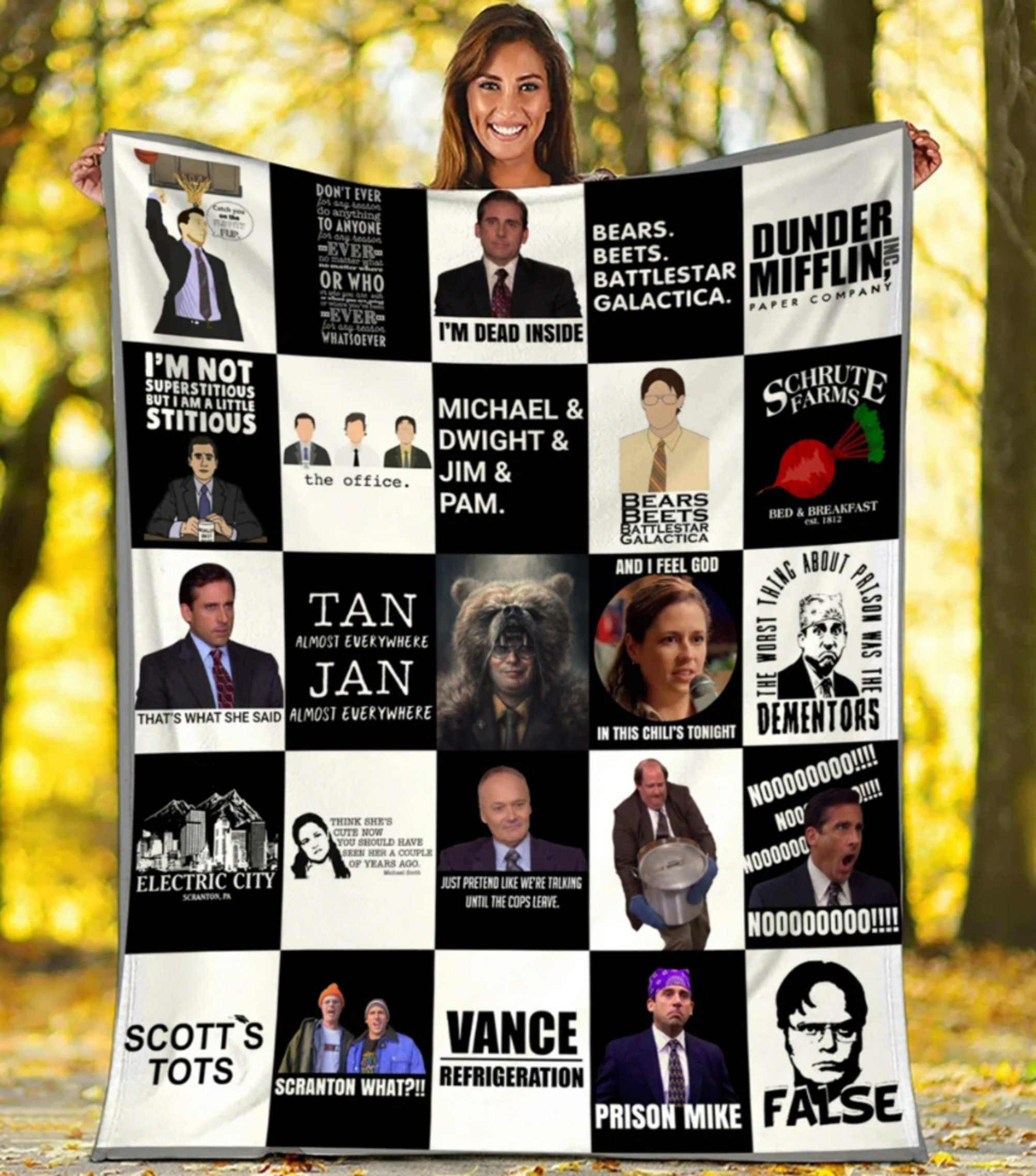 The office fleece fabric deals