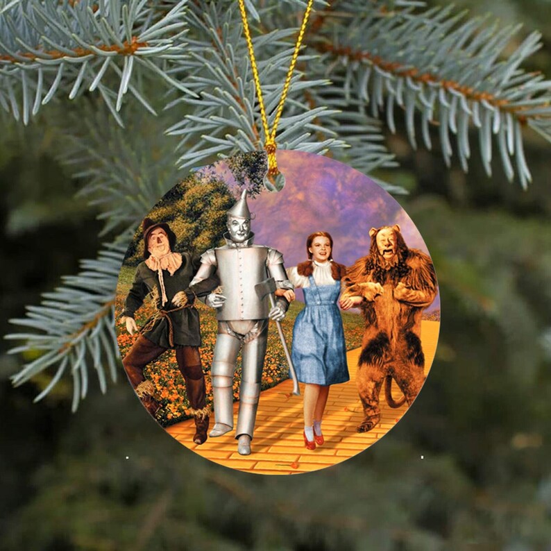 The Wizard of Oz Plastic Ornament off to See the