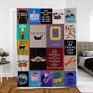 Friends tv show quilt hotsell