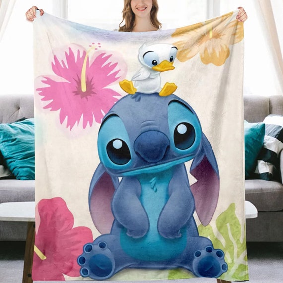Stitch fleece throw blanket hotsell