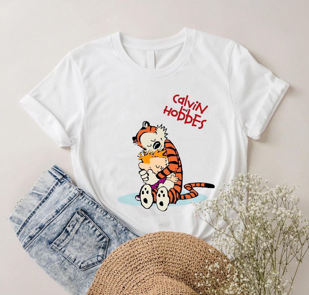 Funny Calvin Movie Hobbes Cartoon Shirts Cute Comic Vintage Tee Sweatshirt Cal.vin Hobbes Funny Shirt Nice Gifts on Birthday Christmas Etsy