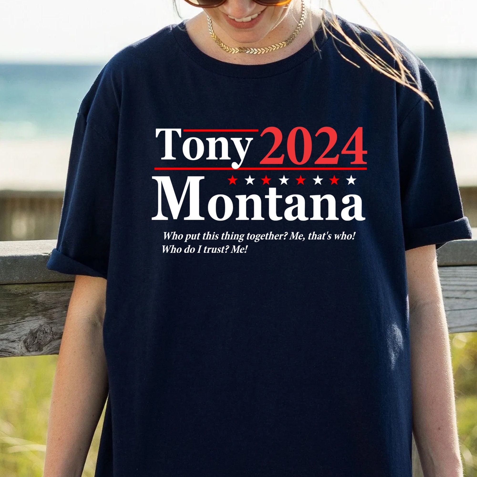 Tony Montana 2024 Election Slogan Shirts Scarface for President