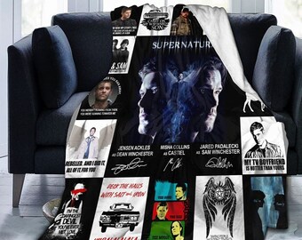 Sam and dean blanket hotsell