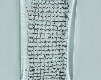 Malla de alambre de cobre fusionada en el receptor de sol de vidrio