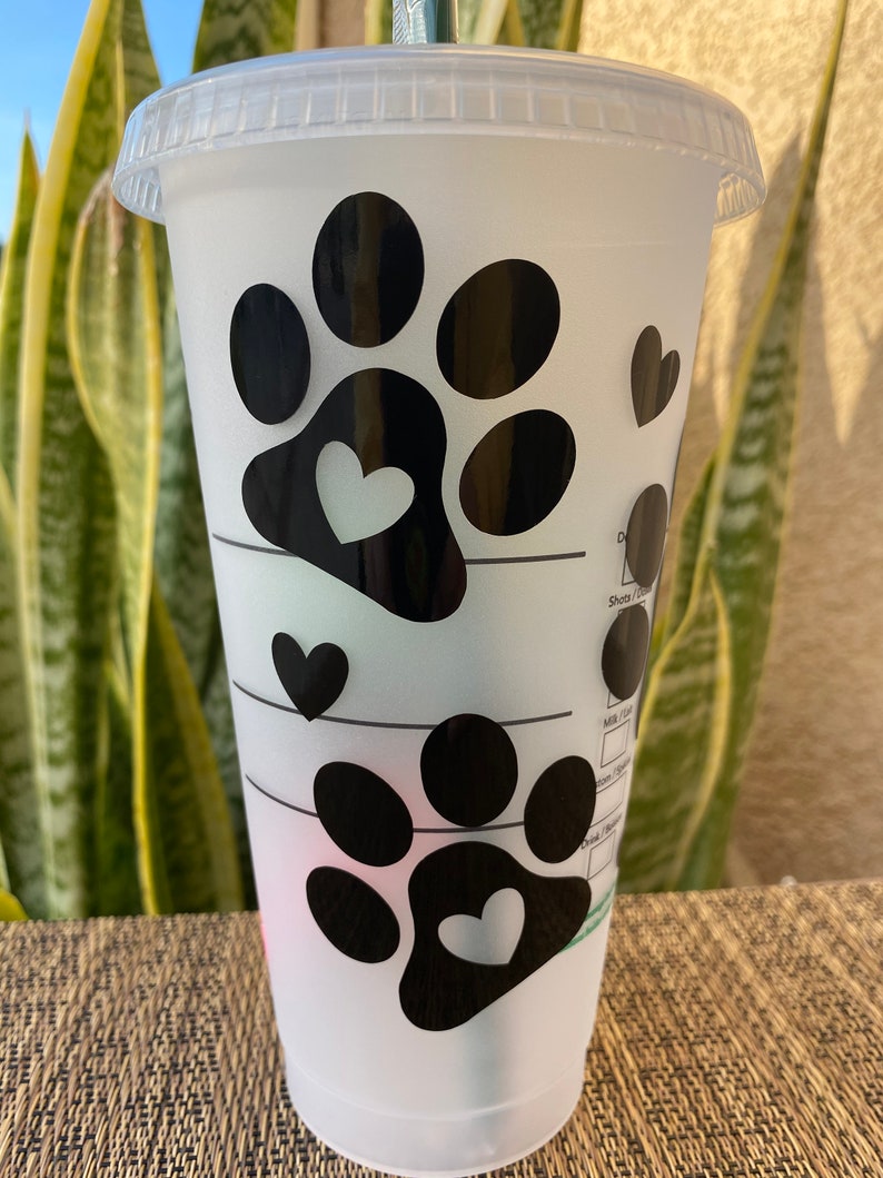 Black Cat Cat Mom Kitten Starbucks Cup Etsy