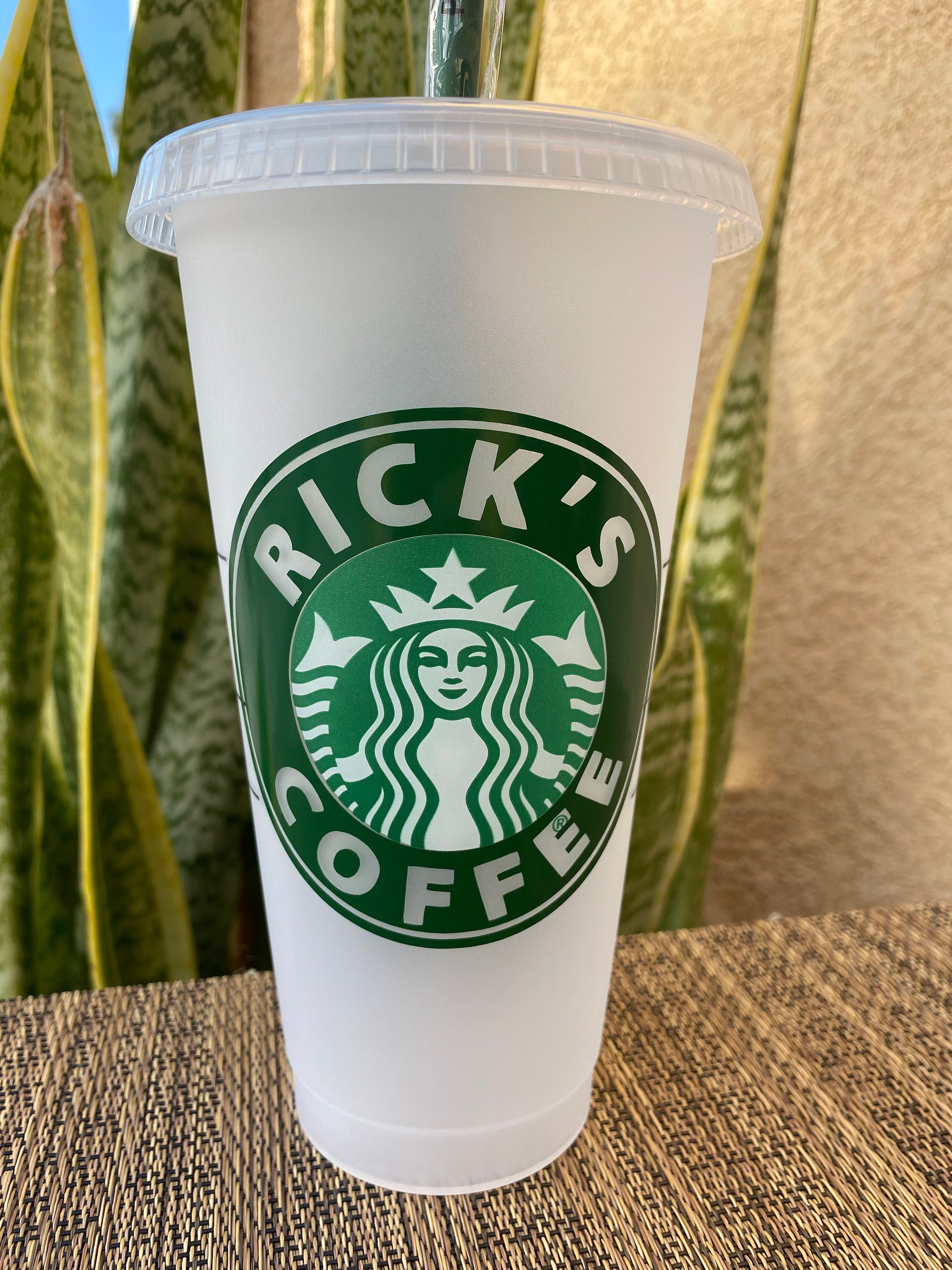 Custom Starbucks Cup Etsy
