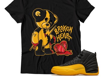 jordan 12 university gold shirts