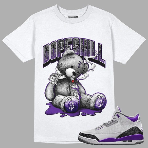 Sick Bear Unisex Shirt Match Jordan 3 Dark Iris