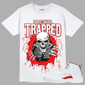 Trapped Halloween Unisex Shirt Match Jordan 12 Twist