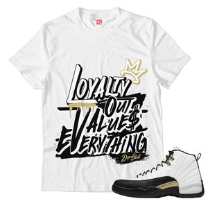 NEW L Unisex Shirt Match Jordan 12 Royalty