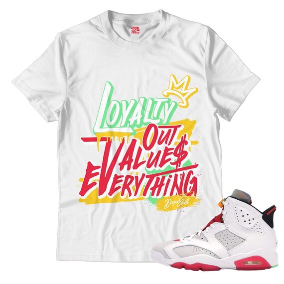 NEW L Unisex Shirt Match Jordan 6 Retro 