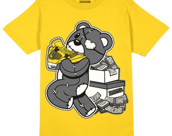 B.E.A.R Unisex Shirt Match Jordan 4 Lightning - Tour Yellow Tshirt