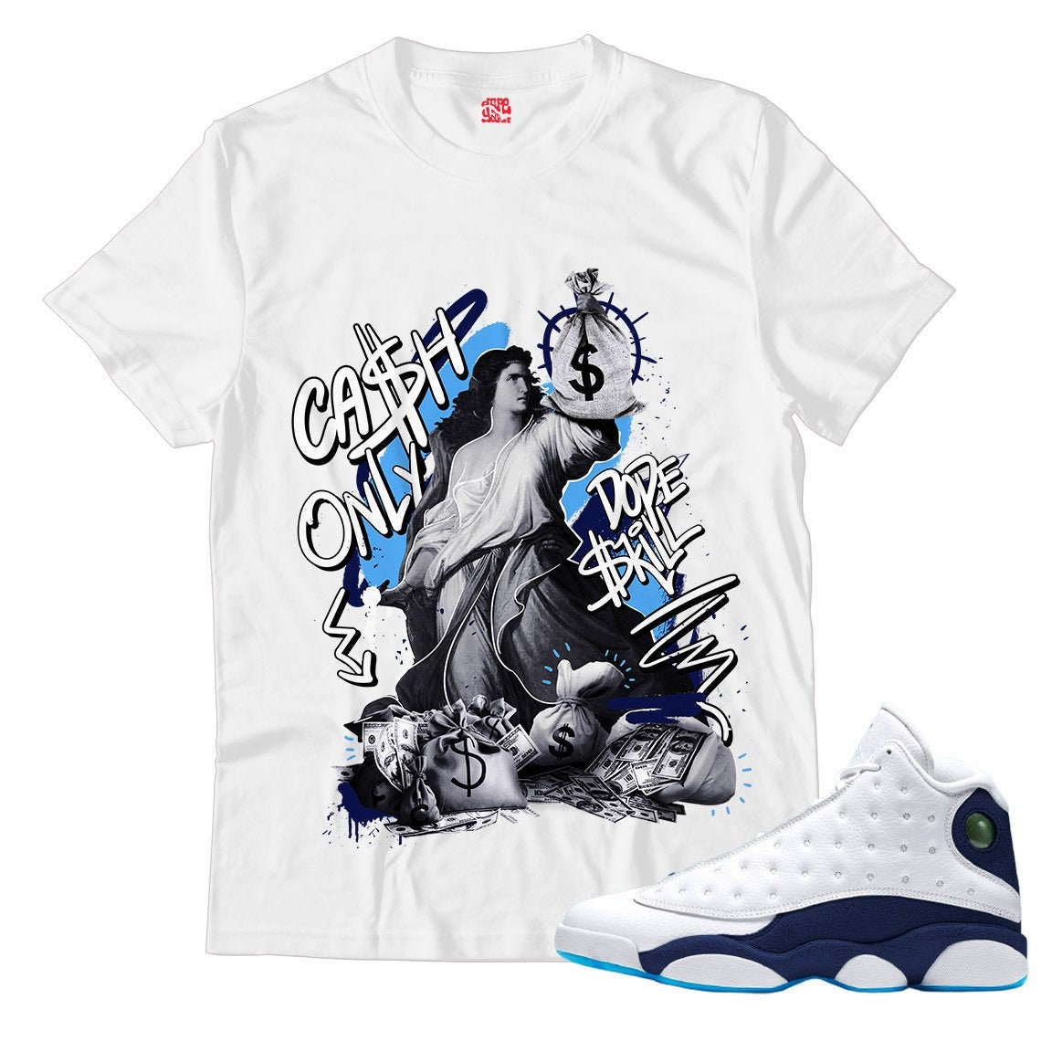 CA Unisex Shirt Match Jordan 13 Obsidian | Etsy