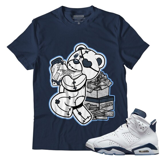 midnight navy jordan 6 shirt