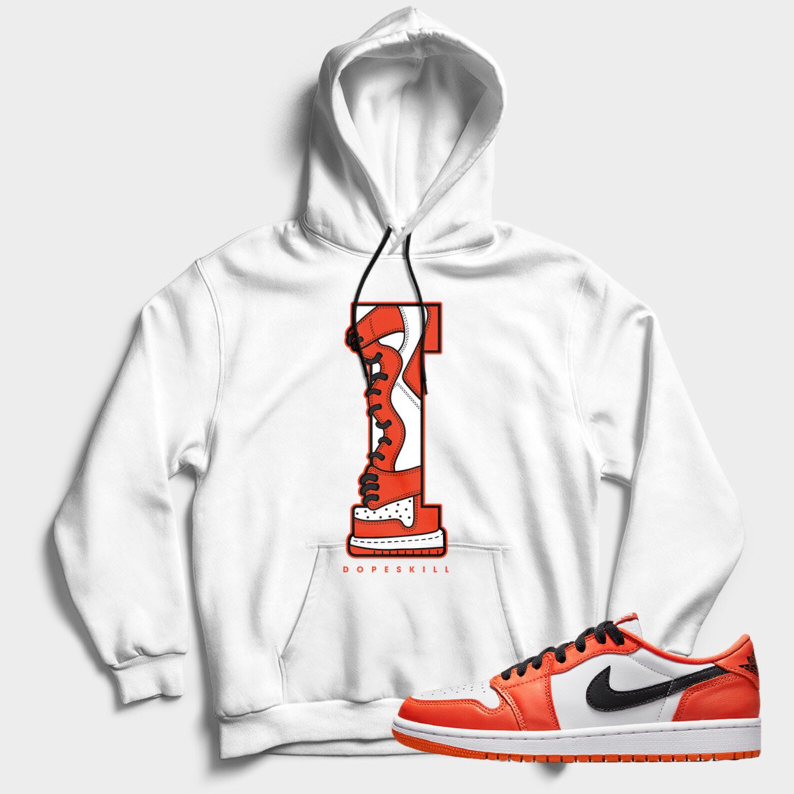 I Jordan 1 Unisex Hoodie Match Jordan 1 Low OG Starfish | Etsy