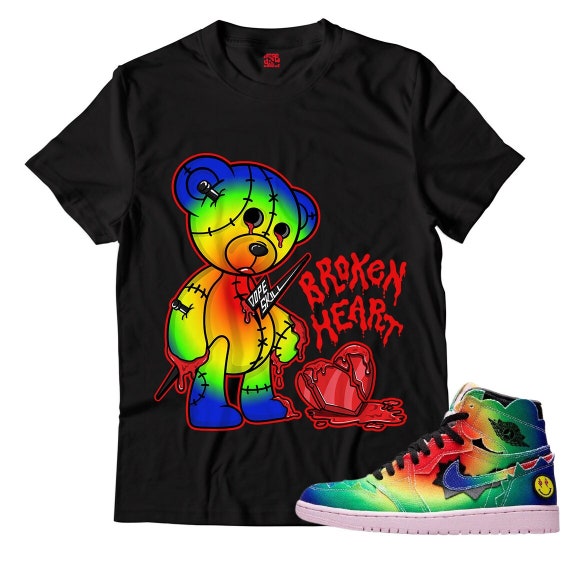 Broken Heart Unisex Shirt Match Jordan 