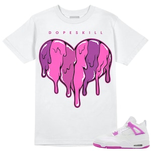 Hyper Violet 4s DopeSkill Unisex Shirt S.H Graphic