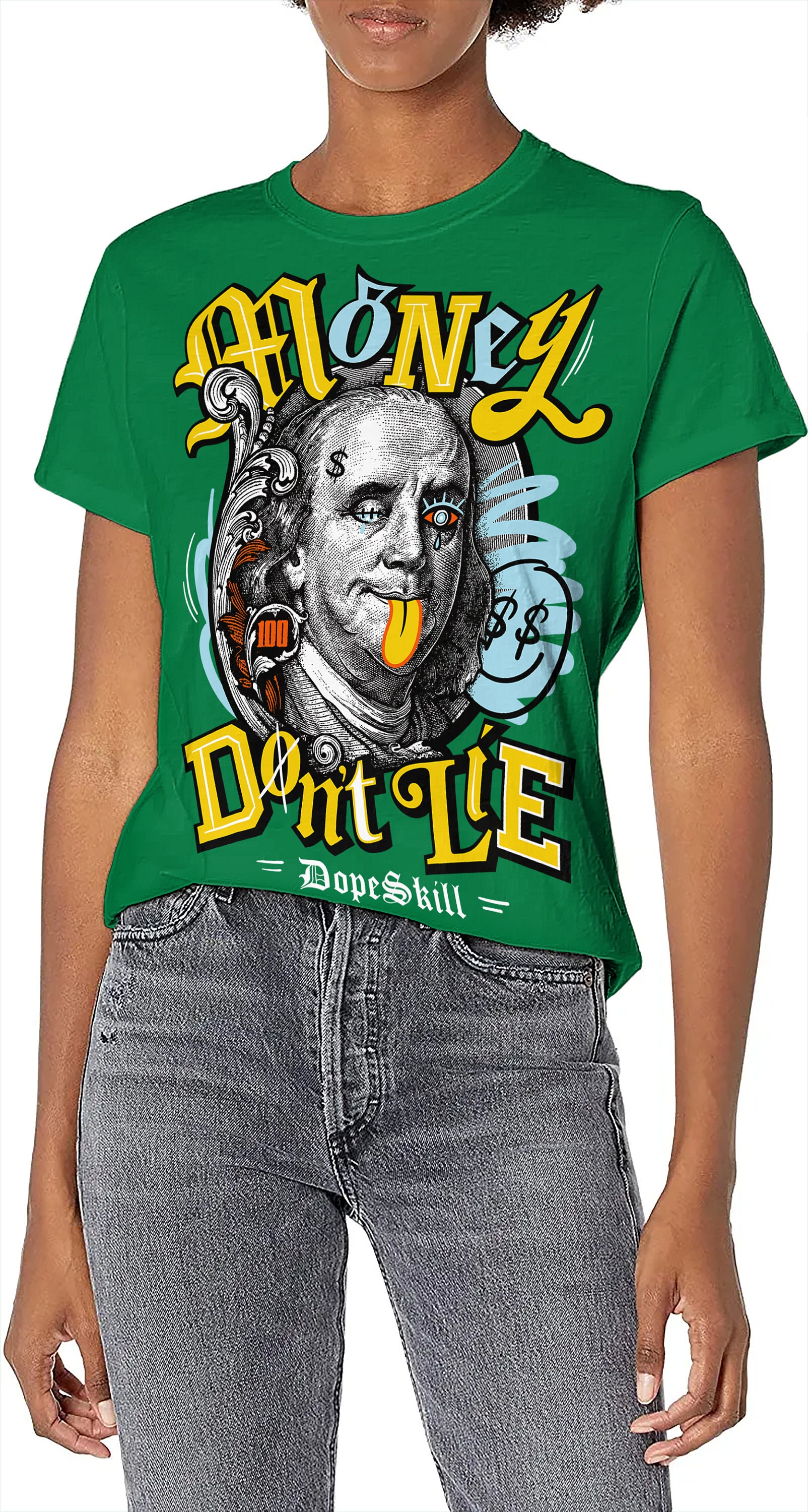 トップス moneysex888 t shirt Green color Amazon.com: Number #55 Green Sport Number Premium T-Shirt
