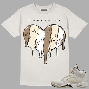 Sail 5s DopeSrill Unisex Shirt S.H Graphic - Sand Tshirt