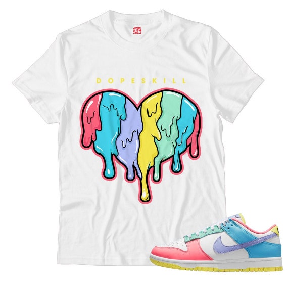 S.H Unisex Shirt Match Dunk Low Candy 
