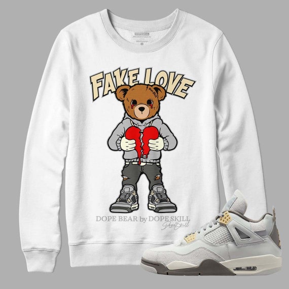 Craft Photon Dust 4s DopeSkill Crewneck Sudadera Fake Love Graphic