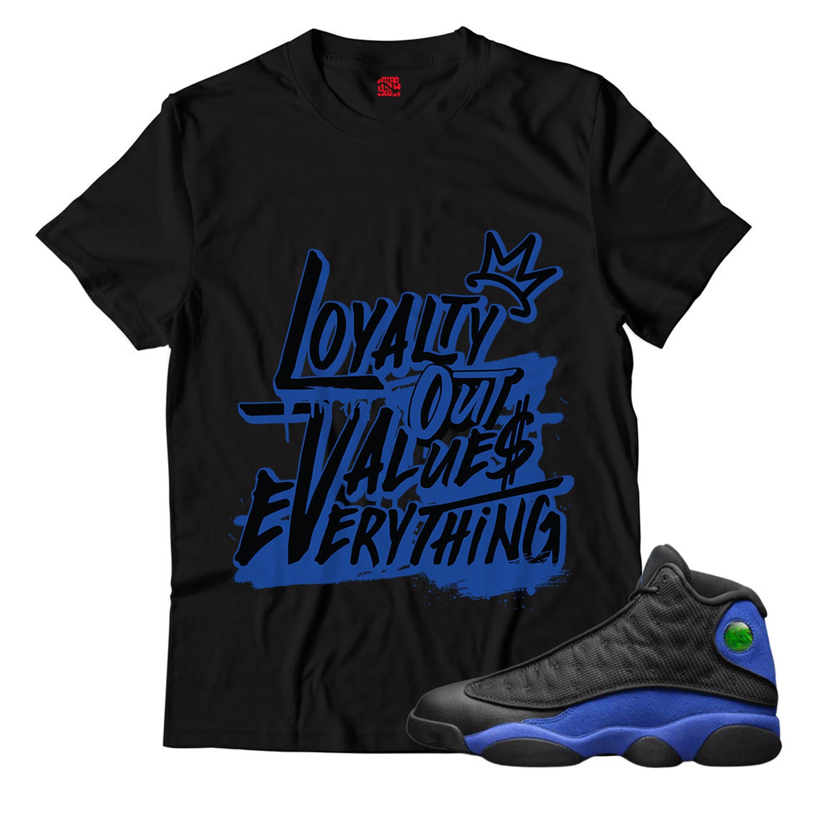 NEUE L Unisex Shirt Match Jordan 13 Retro Hyper | Etsy