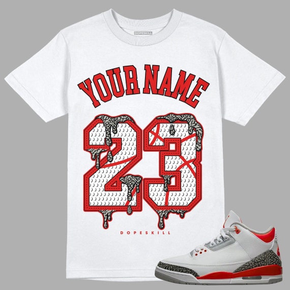 Custom Name for Violet Ore 4s Unisex T-shirt,No.23 Graphic-Jordan 4 Shirt