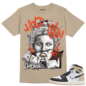 Latte 1s DopeSkit Unisex Shirt H.M.O Graphic - Mittelbraun Tshirt