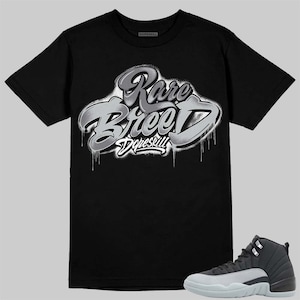 Wolf Grey 12s DopeSkill Unisex Shirt Rare Breed Type Graphic