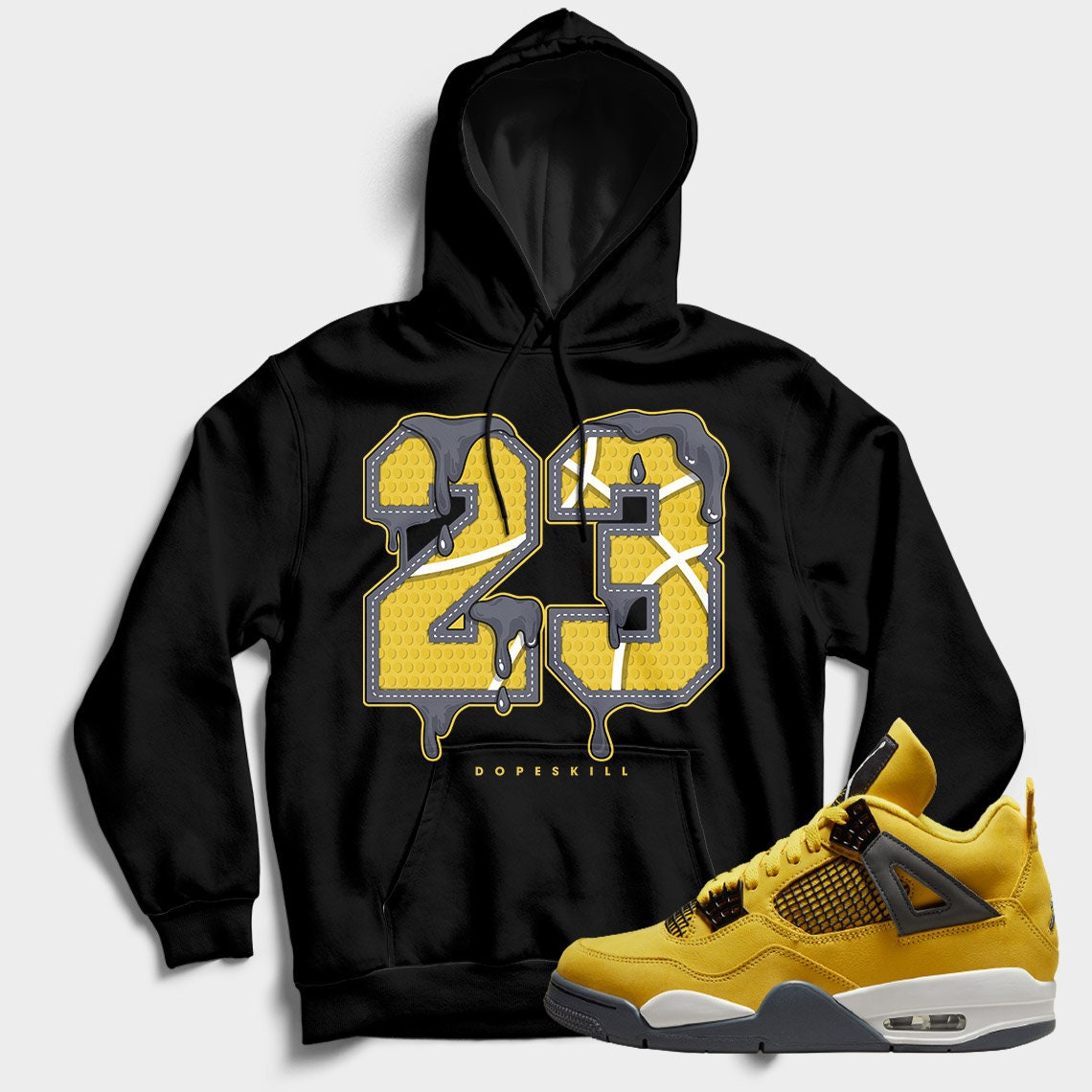 jordan 4 lightning hoodie