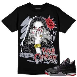Bred Reimagined 4s DopeSstill Unisex Shirt NPC Grafik
