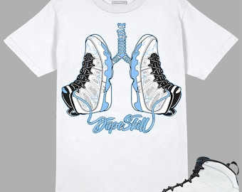 Powder Blue 9s DopeSkill Unisex Shirt Breathe Graphic