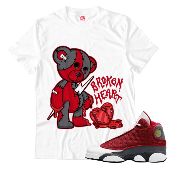 jordan 13 red flint shirt to match