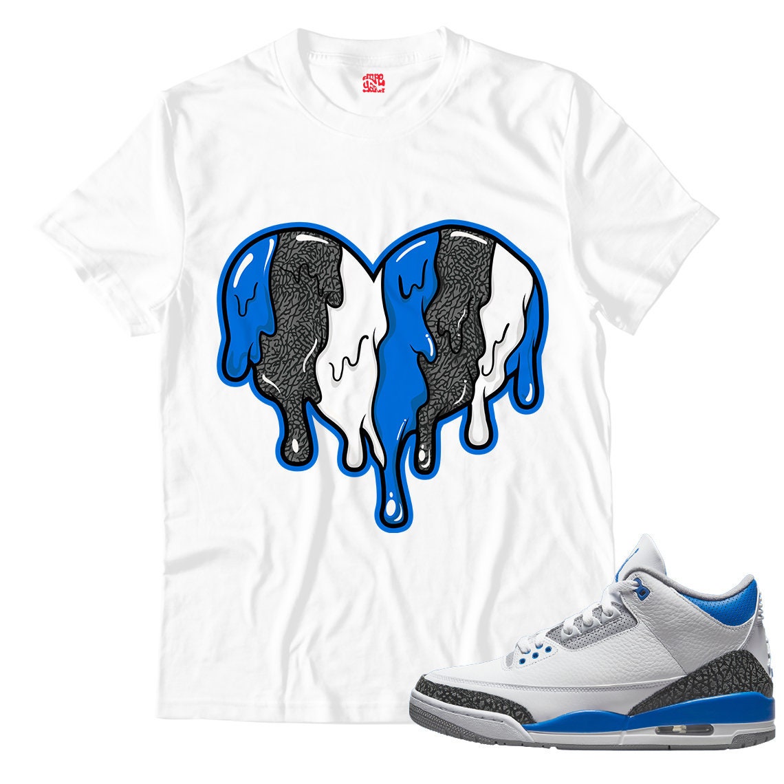 jordan racer blue 3 shirt