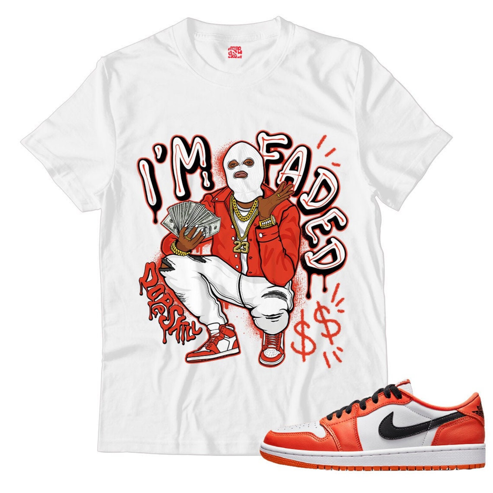 I'm Faded Unisex Shirt Match Jordan 1 Low OG Starfish | Etsy