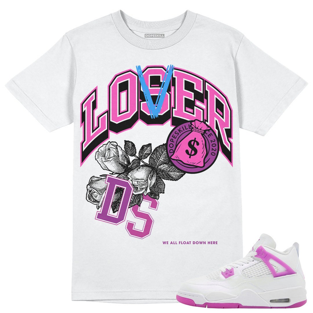 人気新品 4s Violet Hyper Dopeskill Graphic Lover Loser Shirt Unisex トップス