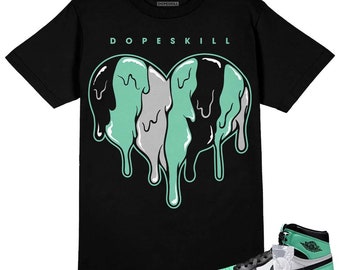 Green Glow 1s DopeSkill Unisex Shirt S.H Graphic