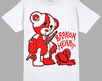 Broken Heart Unisex Shirt Match Jordan 12 Twist