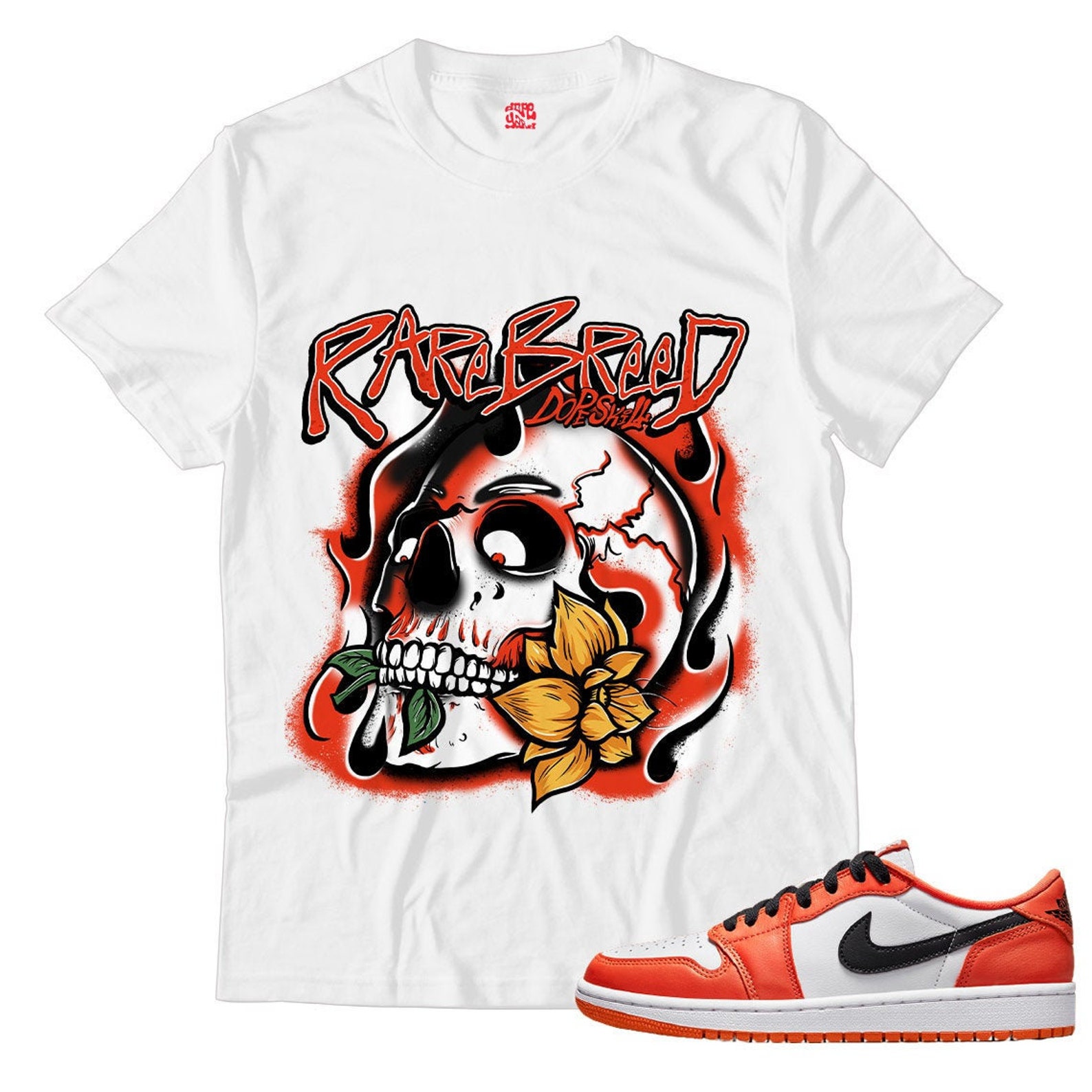 New R.B Unisex Shirt Match Jordan 1 Low OG Starfish | Etsy