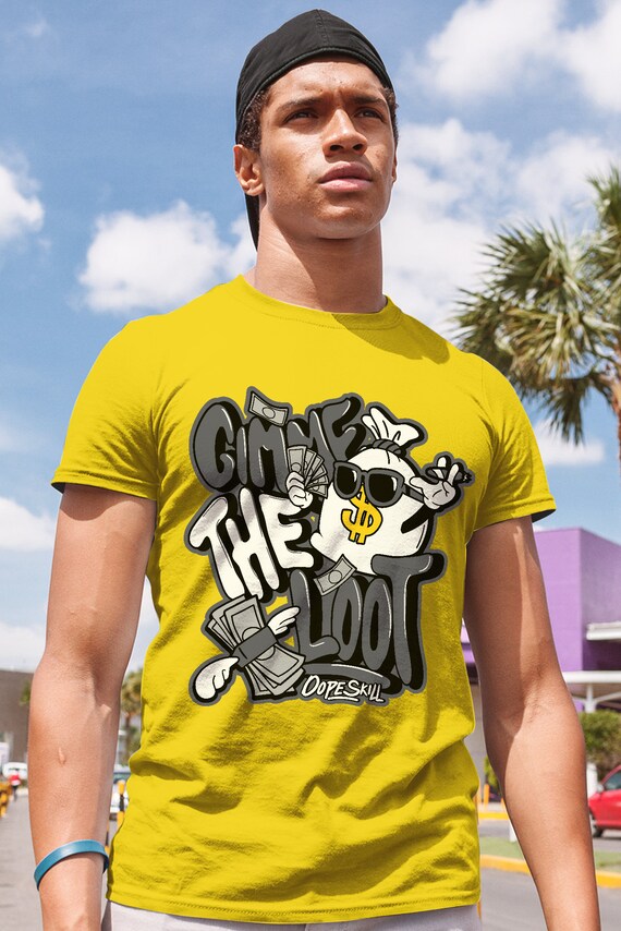 GIMME THE LOOT Unisex Shirt Match Jordan 4 Lightning - Tour