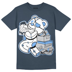 B.E.A.R Unisex Shirt Match Jordan 6 Midnight Navy  - Navy T-shirt