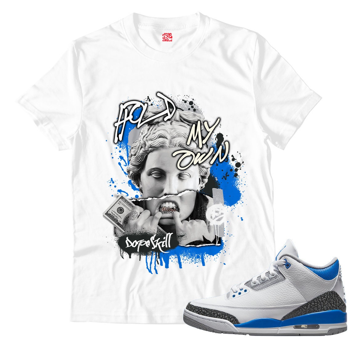H.M.O Unisex Shirt Match Jordan 3 Racer 