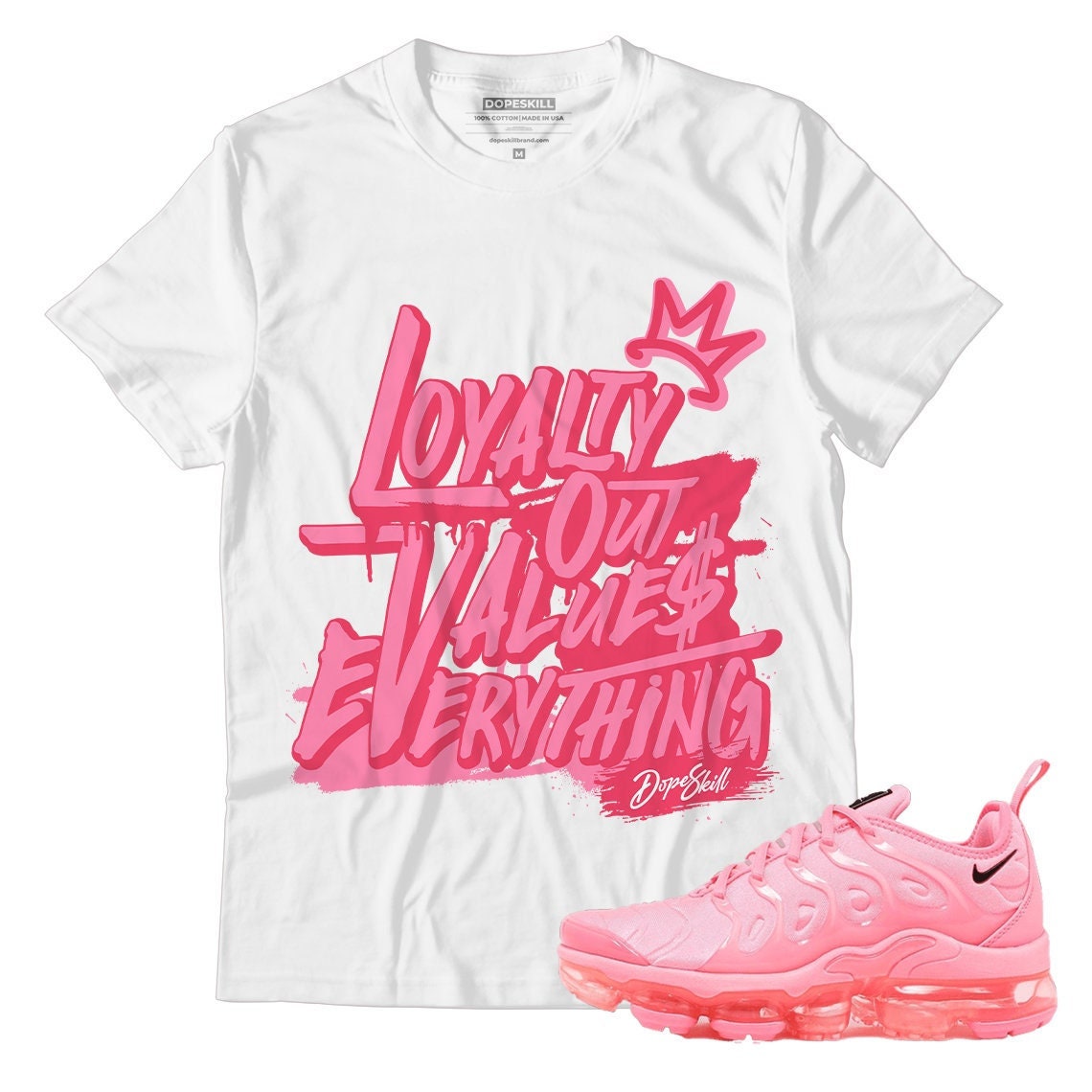 pink nike vapormax shirt