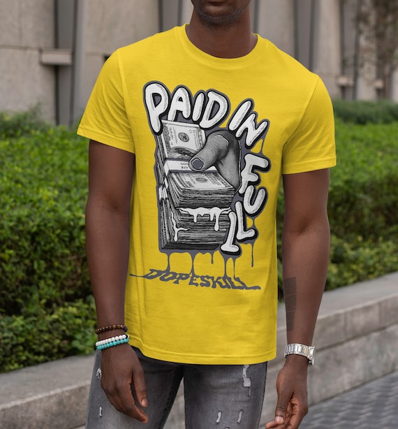 ◆Wrangler◆ Guitar Tour TShirt Yellow Men's Fender Graphic T-Shirt