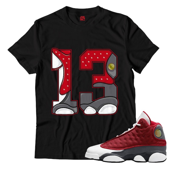 jordan red flint shirt