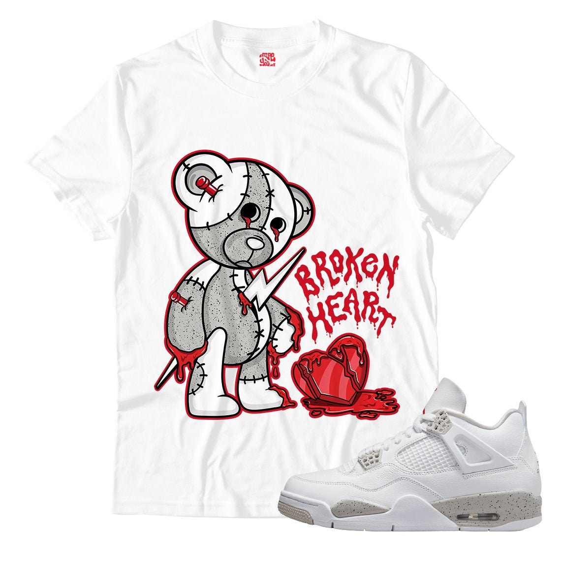 Broken Heart Unisex Shirt Match Jordan 