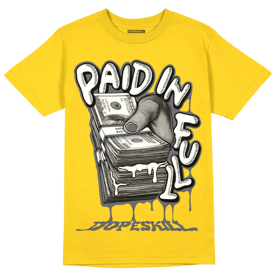 ◆Wrangler◆ Guitar Tour TShirt Yellow NEW L Unisex Shirt Match Jordan 4 Lightning - Tour Yellow