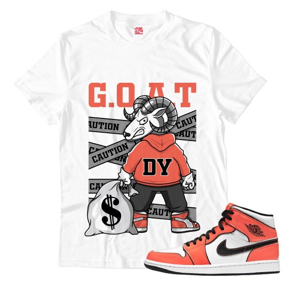 G.O.A.T Unisex Shirt Match Jordan 1 Mid 