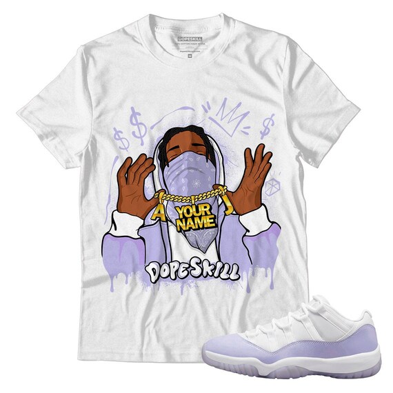 pure violet jordan 11 shirt